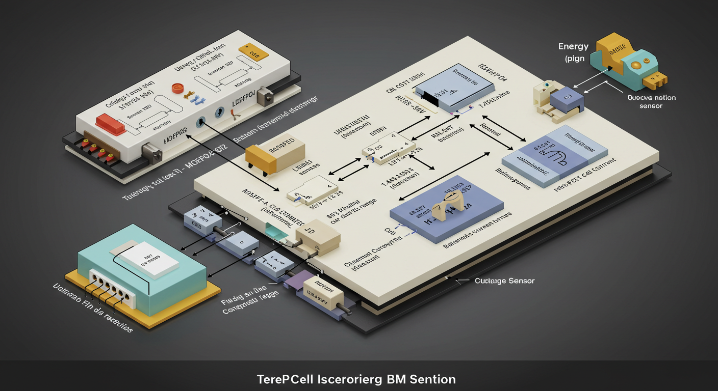 LiFePO4 cell balancing architecture